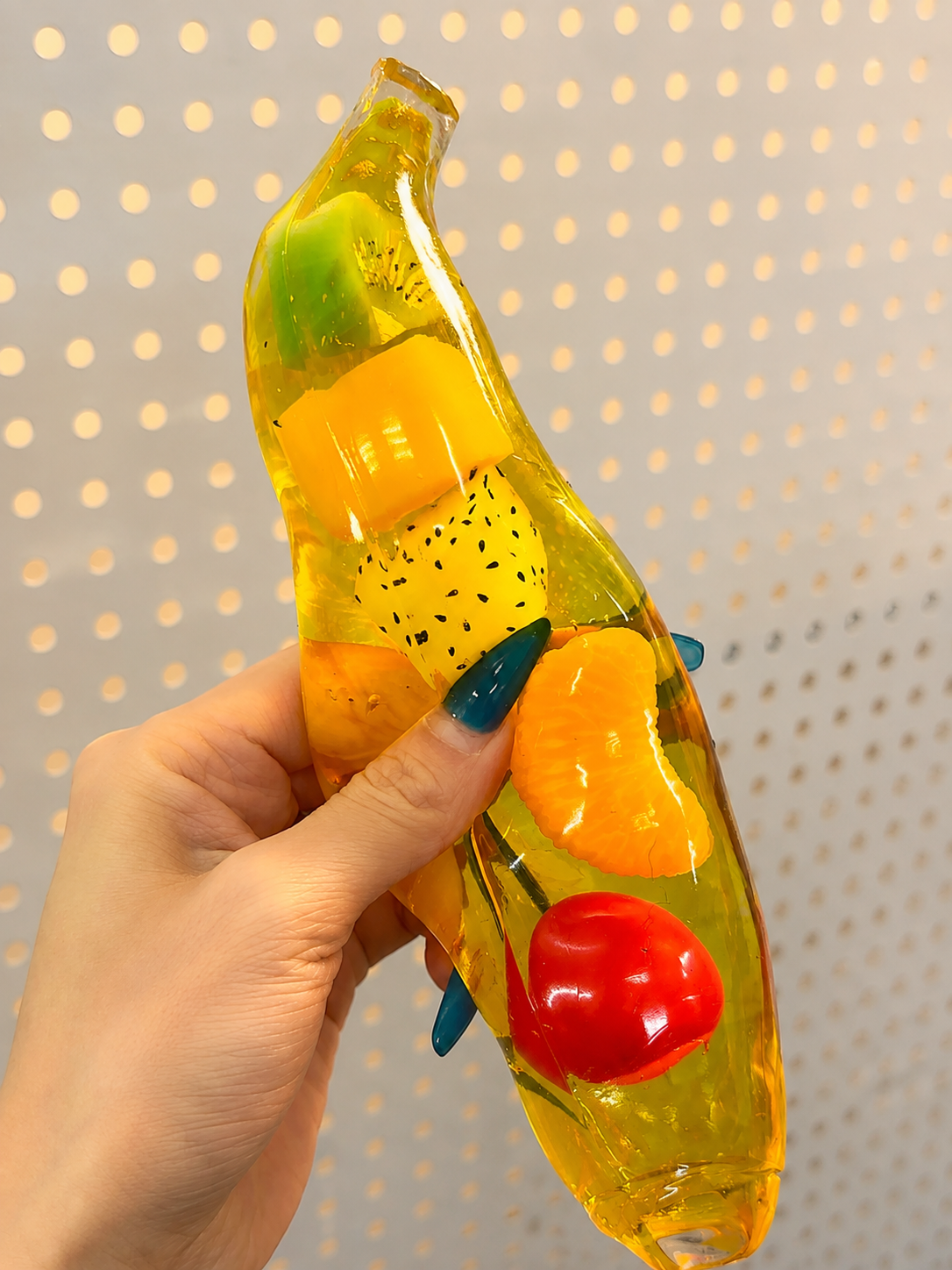 Tropical Fruit Banana Squishy – Zero Bounce-back Stress Relief Toy