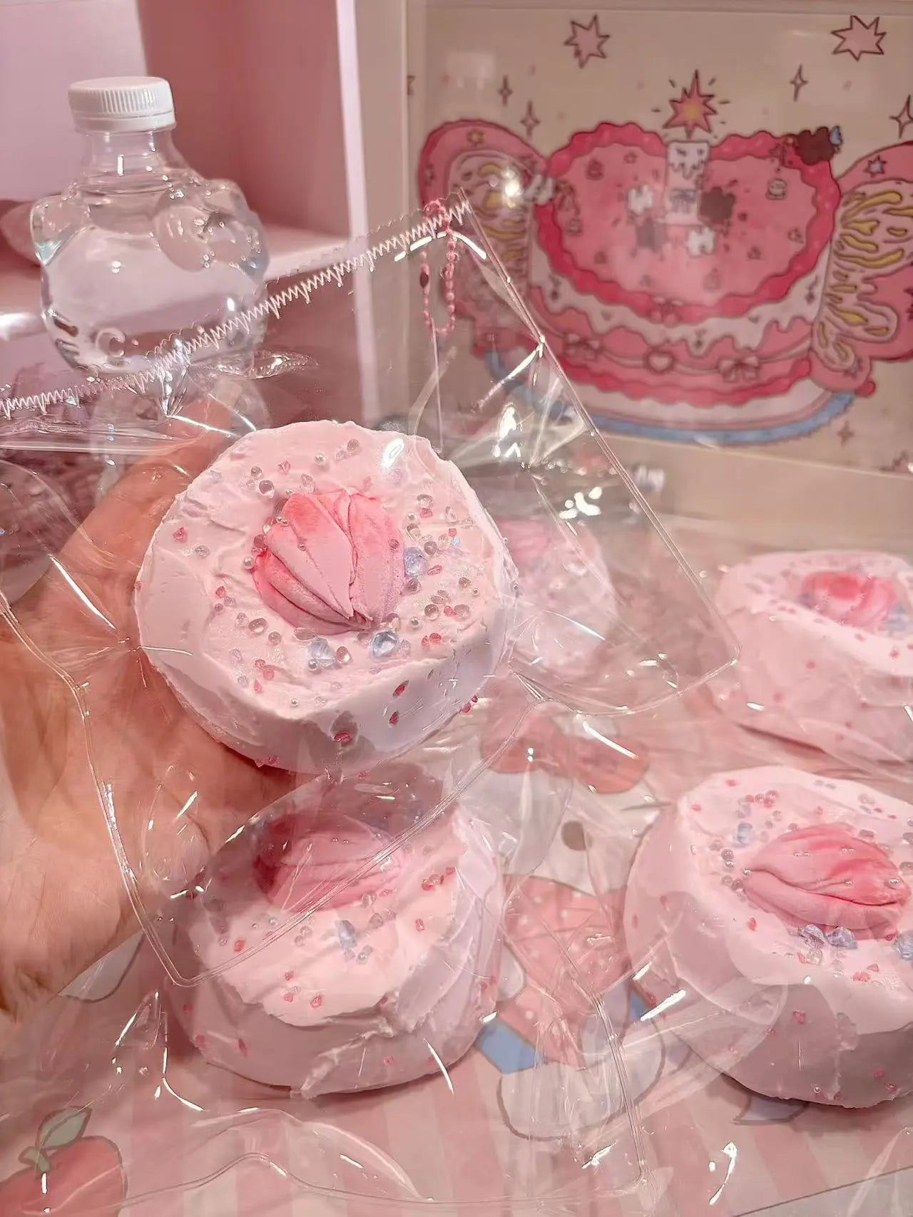 Tulip Cake Squishy – Slow Rising Stress Relief Toy