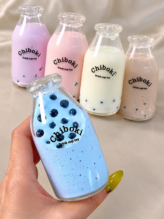 Boba Milk Tea Bottle Squishy