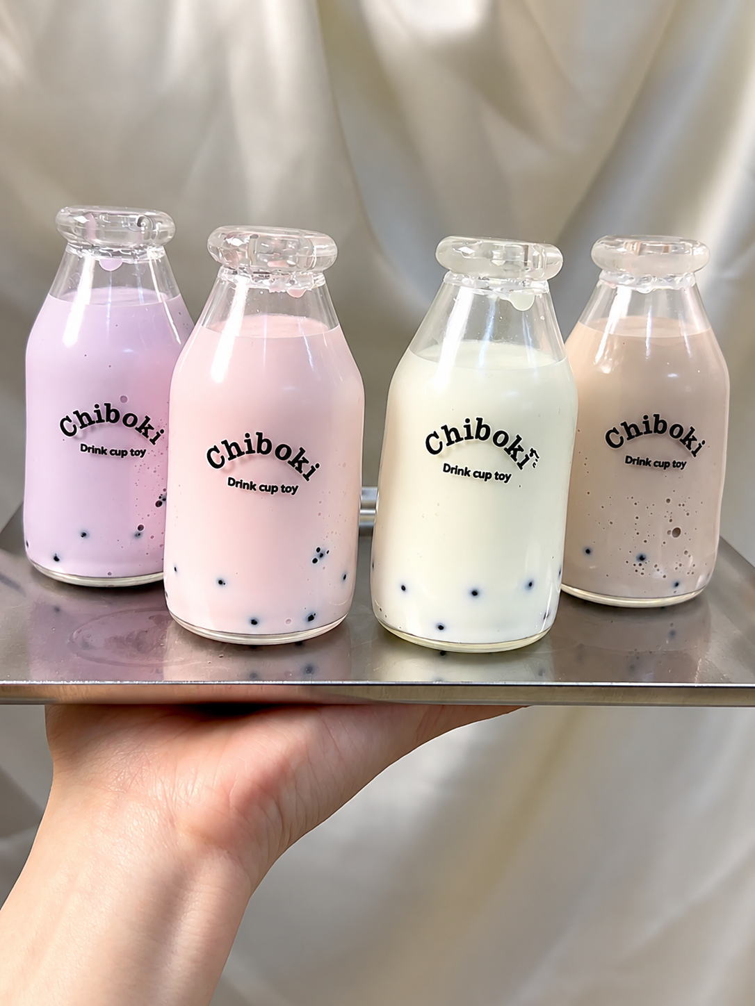 Boba Milk Tea Bottle Squishy