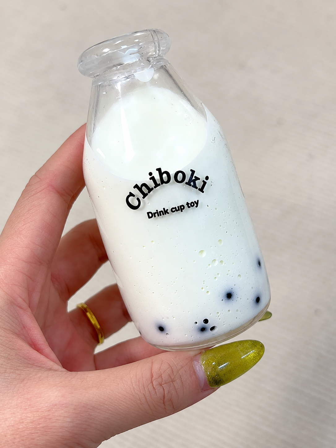 Boba Milk Tea Bottle Squishy