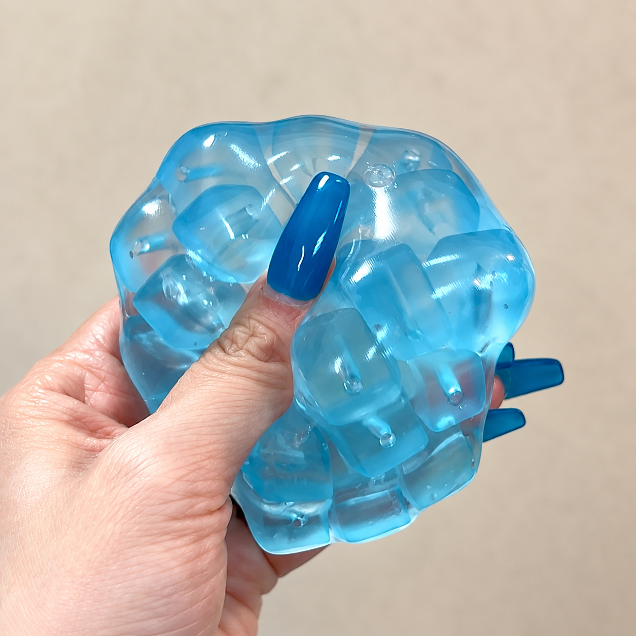 Candy Cube Squishy – Handmade Zero Bounce-back Stress Relief Toy