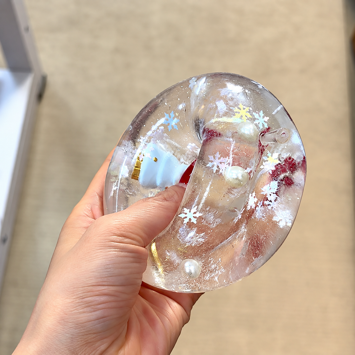 Christmas Snowflake Apple Vaseline Squishy