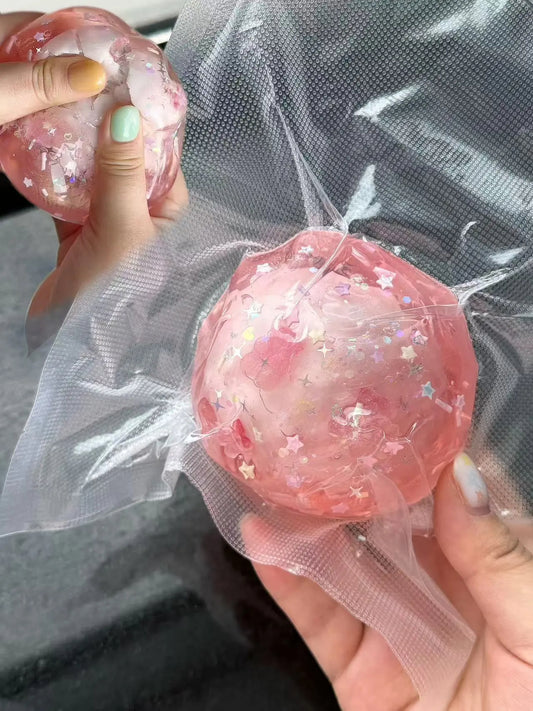 Crackle Gummy Bear Squishy – Stress Relief Toy