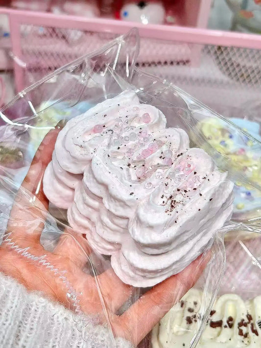 Cream Cookie Squishy – Slow Rising Stress Relief Toy