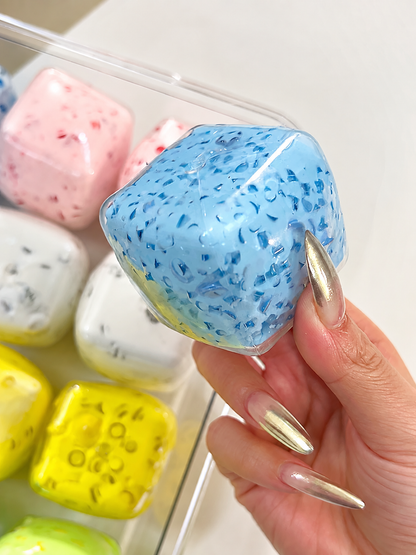 Creamy Yogurt Cube Squishy