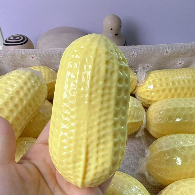 Crunchy Peanut Squishy - Stress Relief Toy