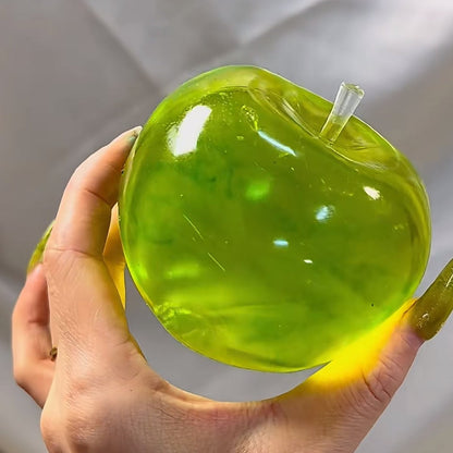 Crystal Green Apple - Zero bounce-back Squish Fidget Toy