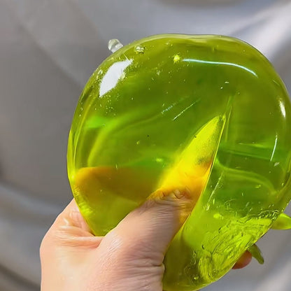 Crystal Green Apple - Zero bounce-back Squish Fidget Toy