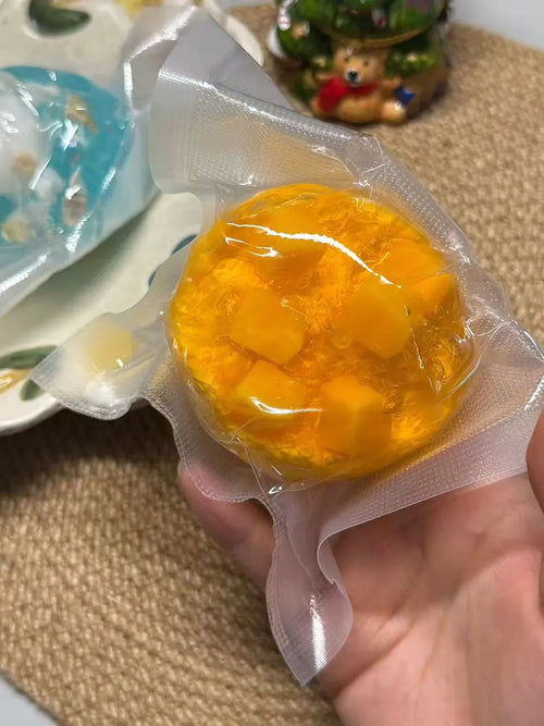 Extra Rich Mango Slush Squishy – Creamy Vaseline Texture Stress Relief Toy