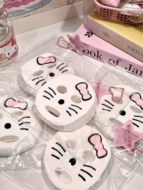 Face Mask Kitty Squishy – Slow Rising Stress Relief Toy