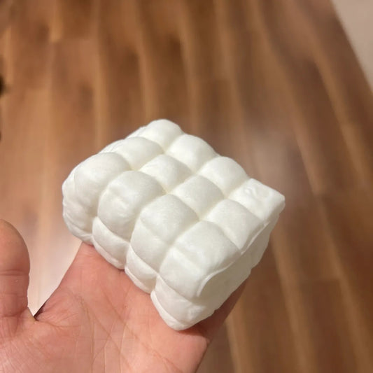 Flocked Puffy Quilt Squishy