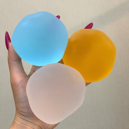 Frosted Juicy Mochi Squishy - Zero Bounce-back Stress Relief Toy