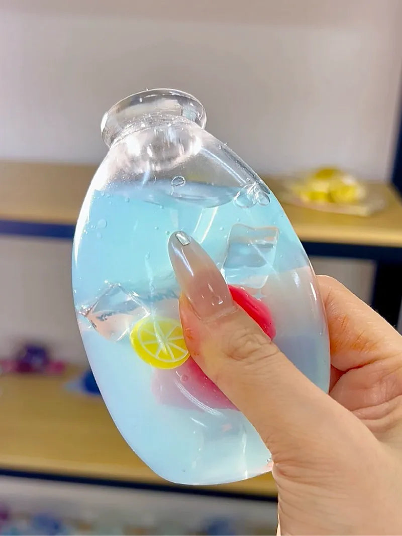 Fruit Tea Water Bottle Squishy – 5 Styles