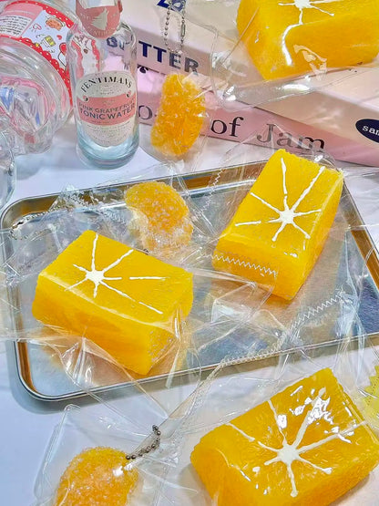 Fruit Toast Squishy – Slow Rising Stress Relief Toy