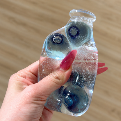 Glass Fruit Candy Bottle Squishy Ball - Handmade Non-Rebounding Vaseline-Texture Squishy