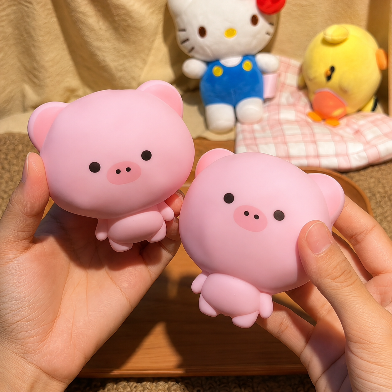 Goofy Piggy Crunchy Squishy – Stress Relief Toy