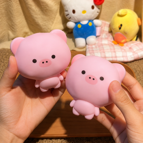 Goofy Piggy Crunchy Squishy – Stress Relief Toy