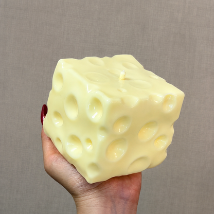 Large Cheese Squishy - Zero Bounce-back Squish Fidget Toy