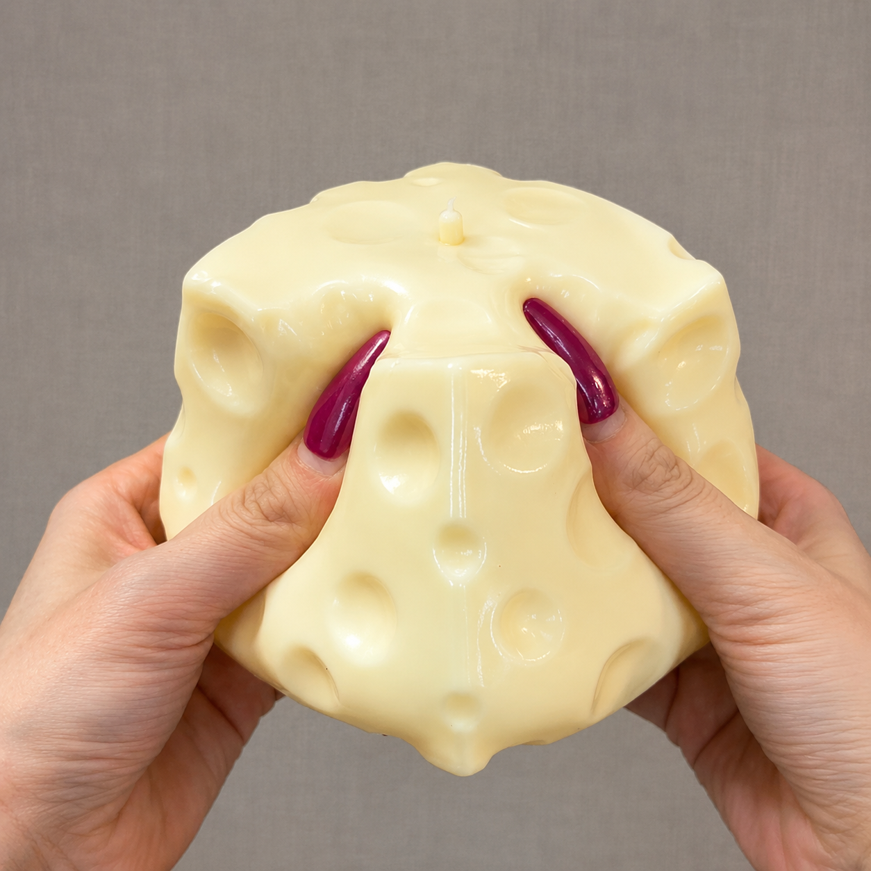 Large Cheese Squishy - Zero Bounce-back Squish Fidget Toy