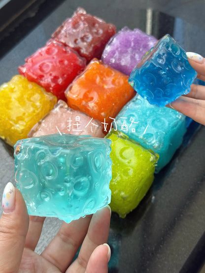 Mini Cheese Squishy – Slush & Vaseline