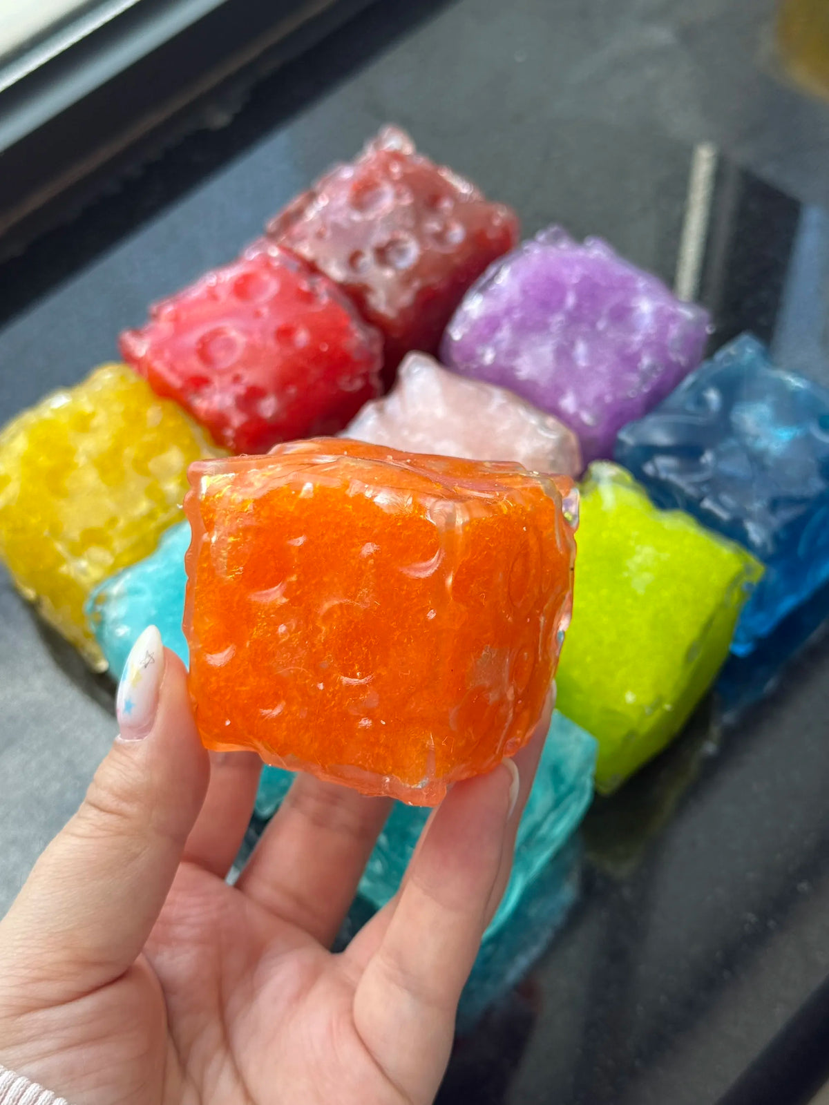 Mini Cheese Squishy – Slush & Vaseline