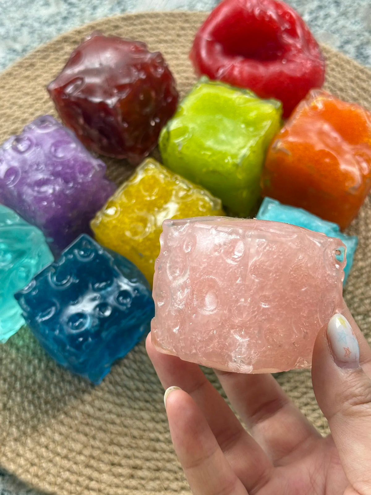Mini Cheese Squishy – Slush & Vaseline
