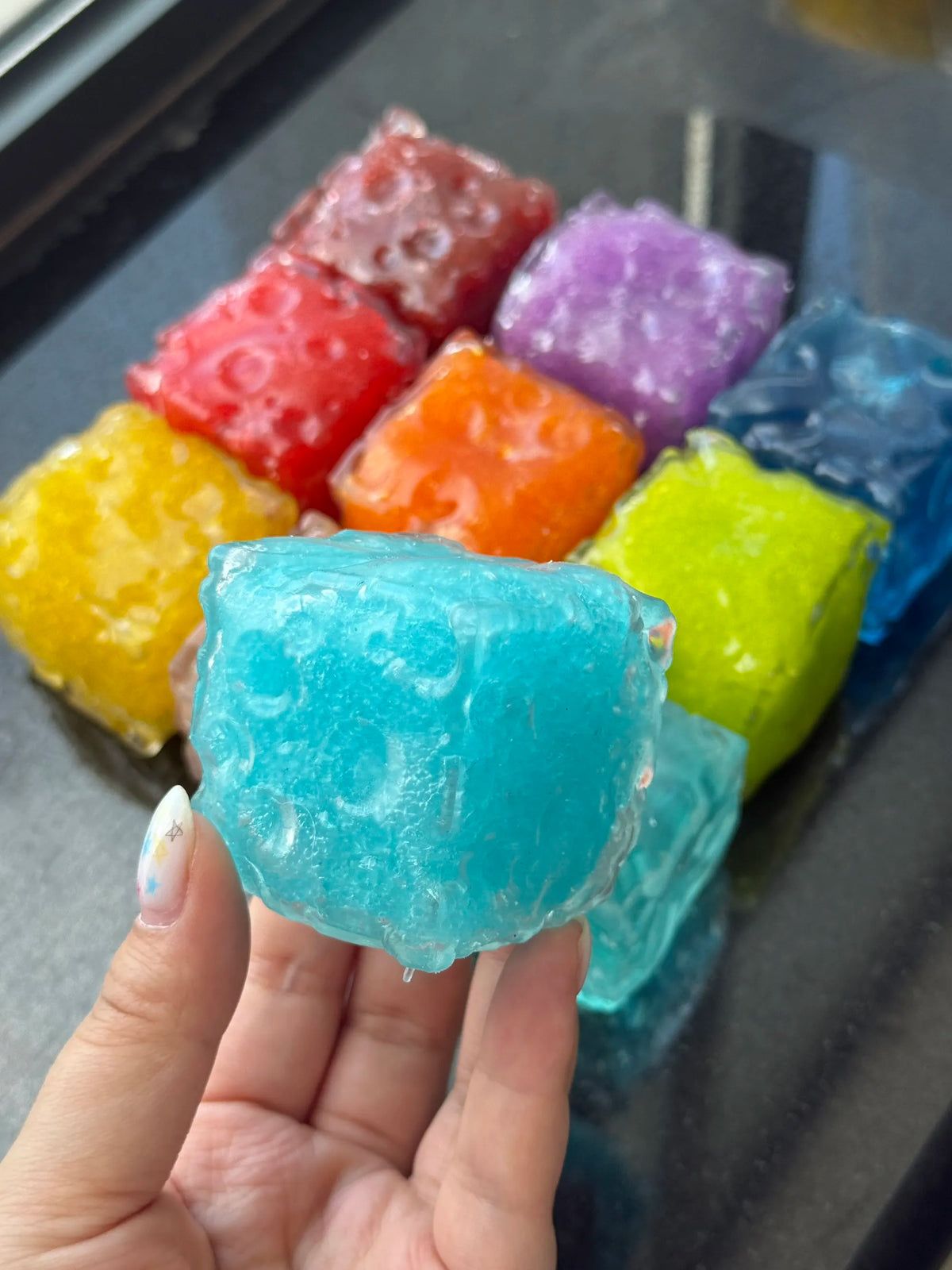 Mini Cheese Squishy – Slush & Vaseline