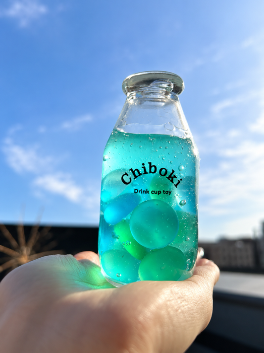 Mint Melon Jelly Soda Bottle Squishy