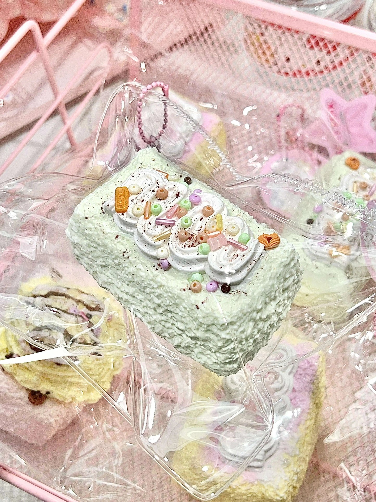 Mochi Milk Cake Squishy – Slow Rising Stress Relief Toy