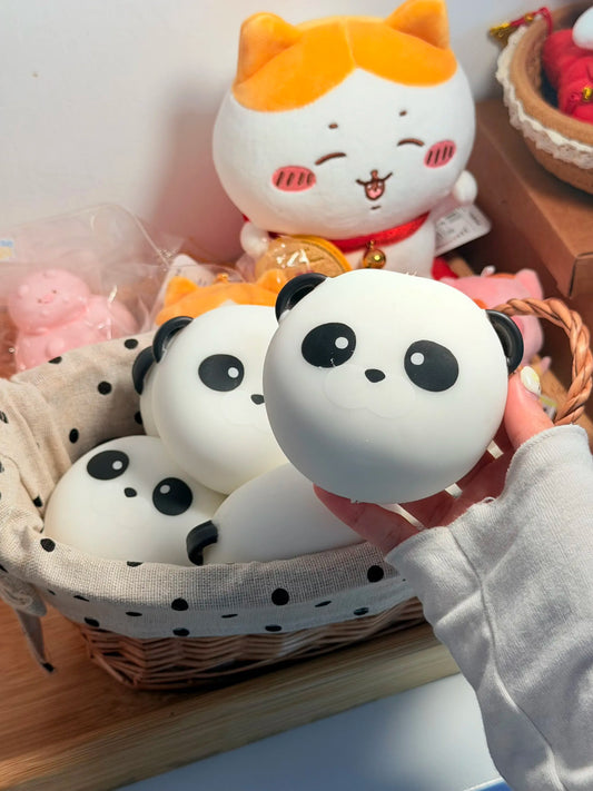 Panda Head Crunchy Squishy