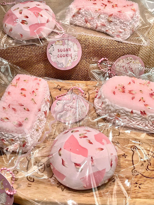Peach Berry Rose Squishy – Slow Rising Stress Relief Toy