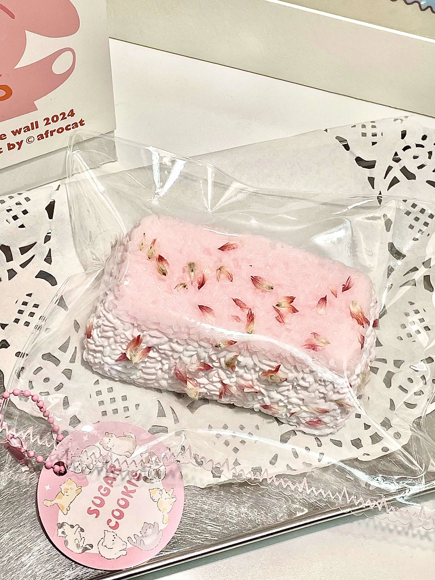Peach Berry Rose Squishy – Slow Rising Stress Relief Toy