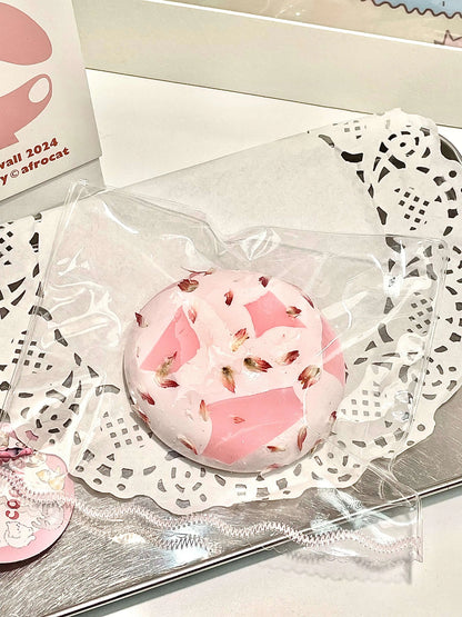 Peach Berry Rose Squishy – Slow Rising Stress Relief Toy