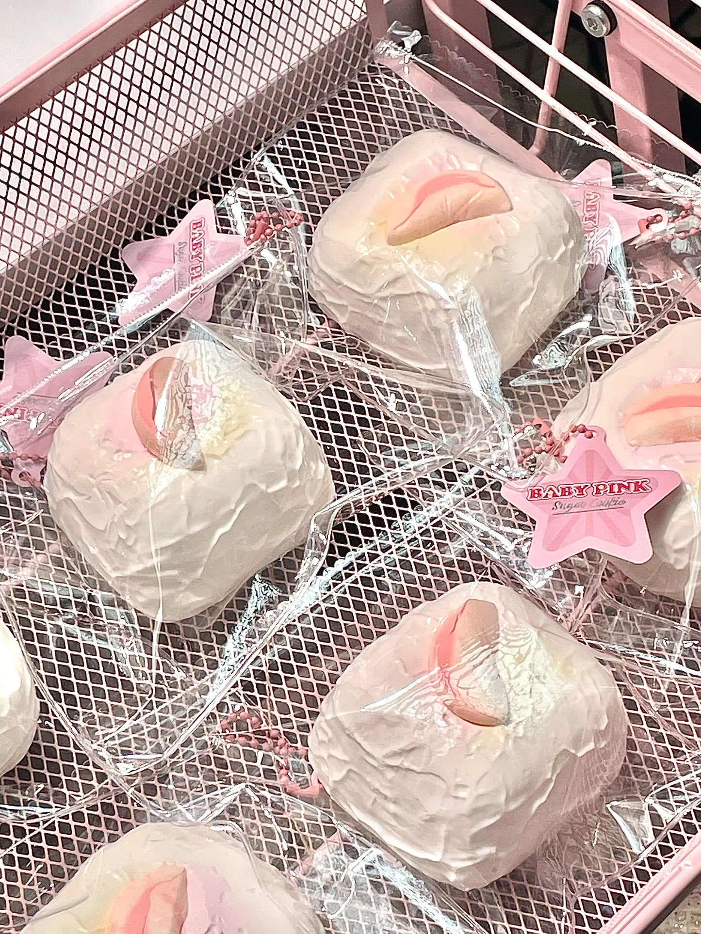 Peach Cream Puff Squishy – Slow Rising Stress Relief Toy
