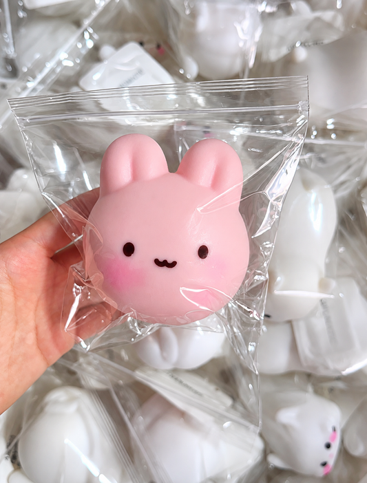 Pink Bunny Crunchy Squishy