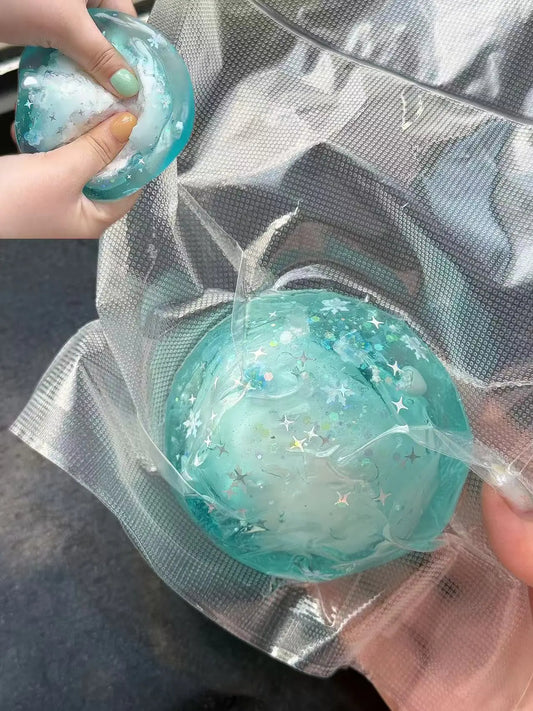 Sea Salt Crackle Squishy – Stress Relief Toy
