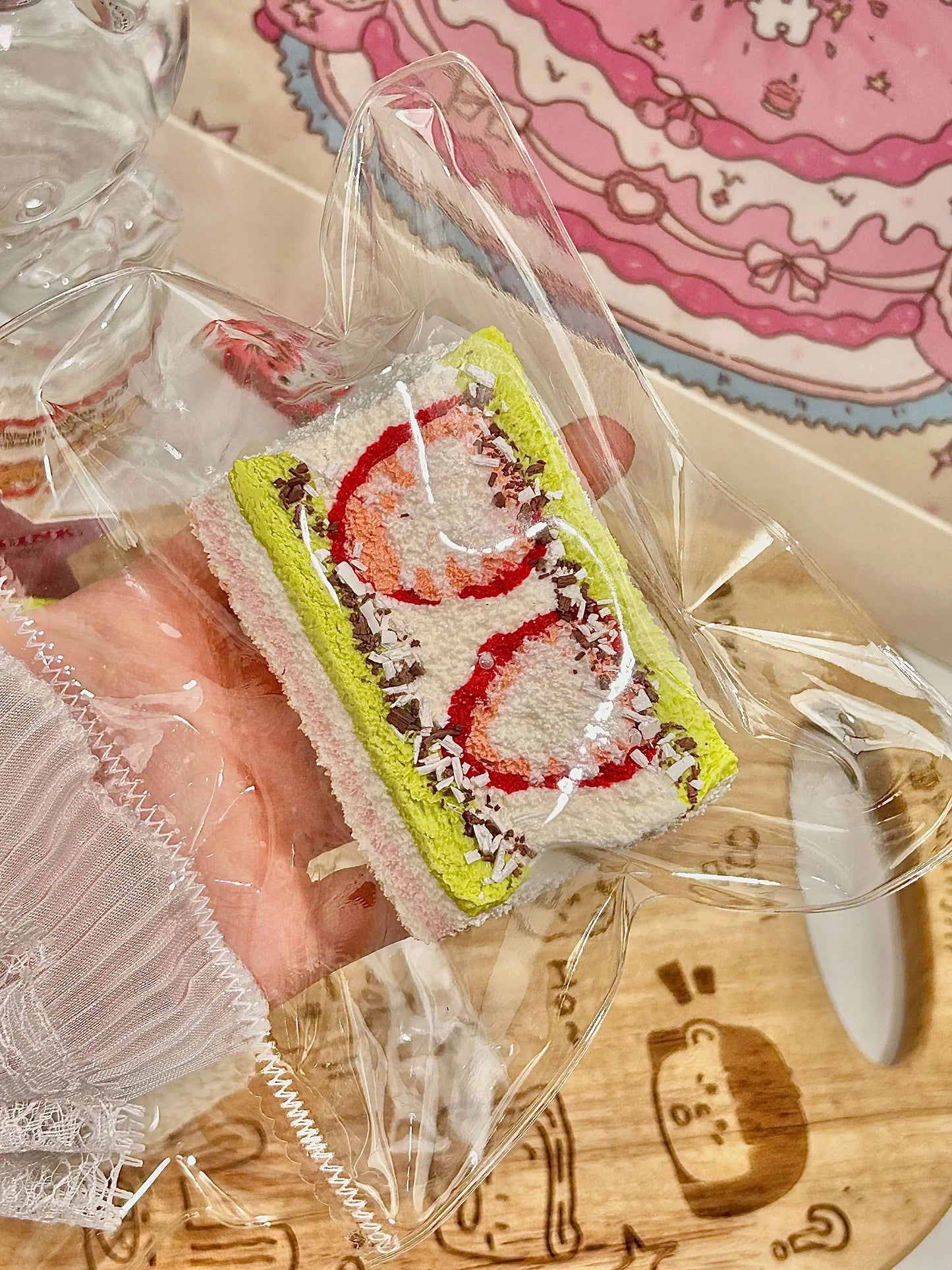 Short Toast Squishy – Slow Rising Stress Relief Toy