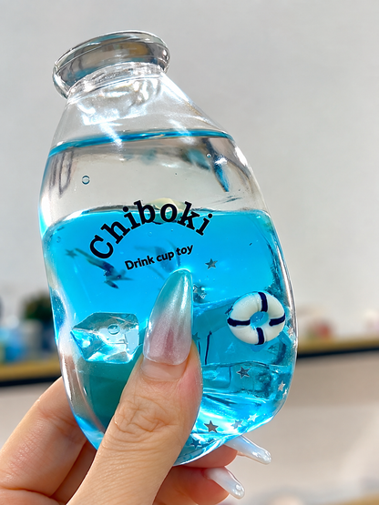 Soda & Shimmer Bottle Squishy – 10 Styles