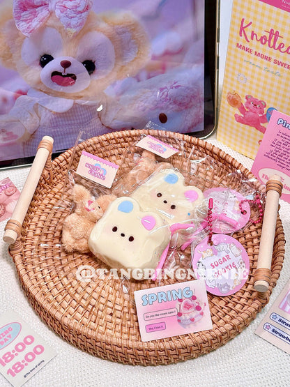 Transparent Bunny Squishy – Slow Rising Stress Relief Toy