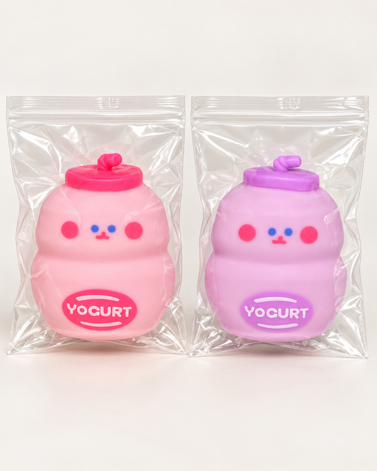 Yogurt Bottle Crunchy Squishy