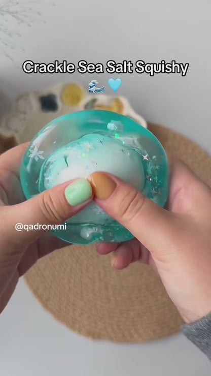 Sea Salt Crackle Squishy – Stress Relief Toy