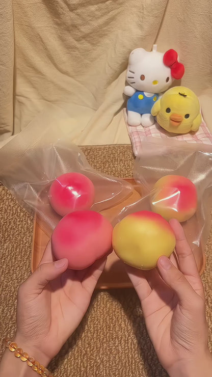 Peach Crunchy Squishy